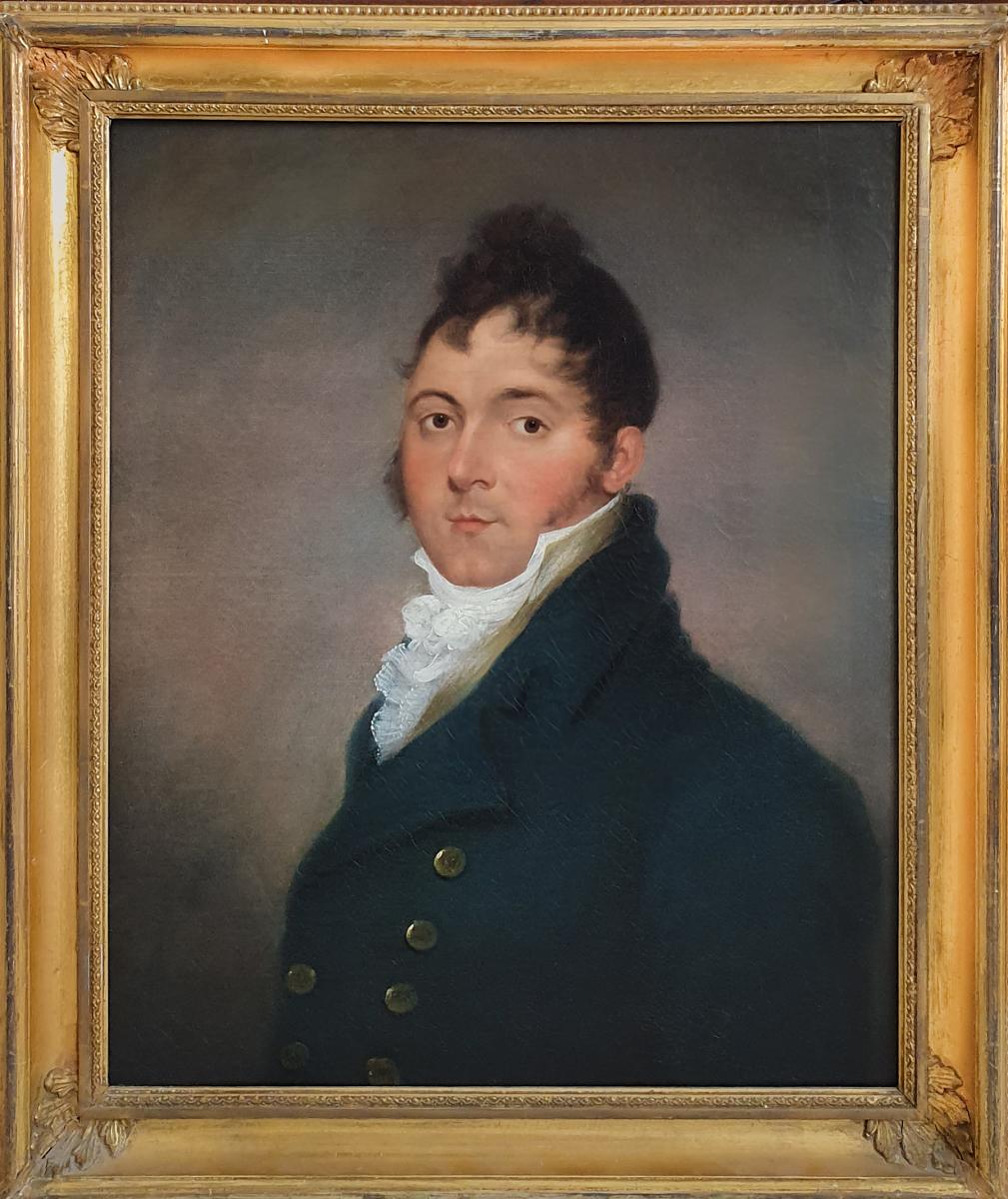 Portrait Of A Gentleman C.1809; Circle Of Charles Howard Hodges (1764-1837)