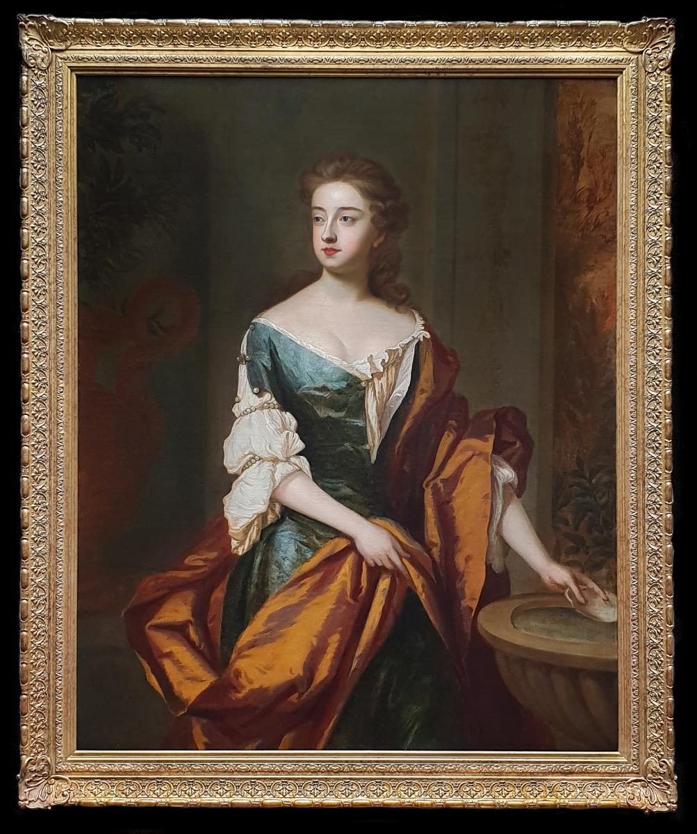 Portrait Of Isabella, Duchess Of Grafton (c.1688-1723) C.1691; Studio Of Sir Godfrey Kneller 