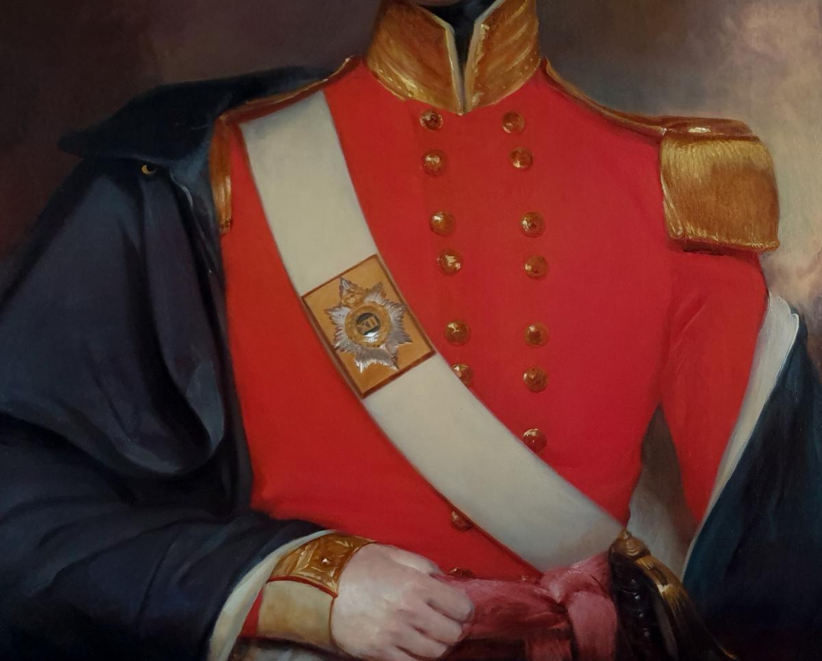 Portrait De Robert George Duff (1817-1890) Vers 1836-photo-2