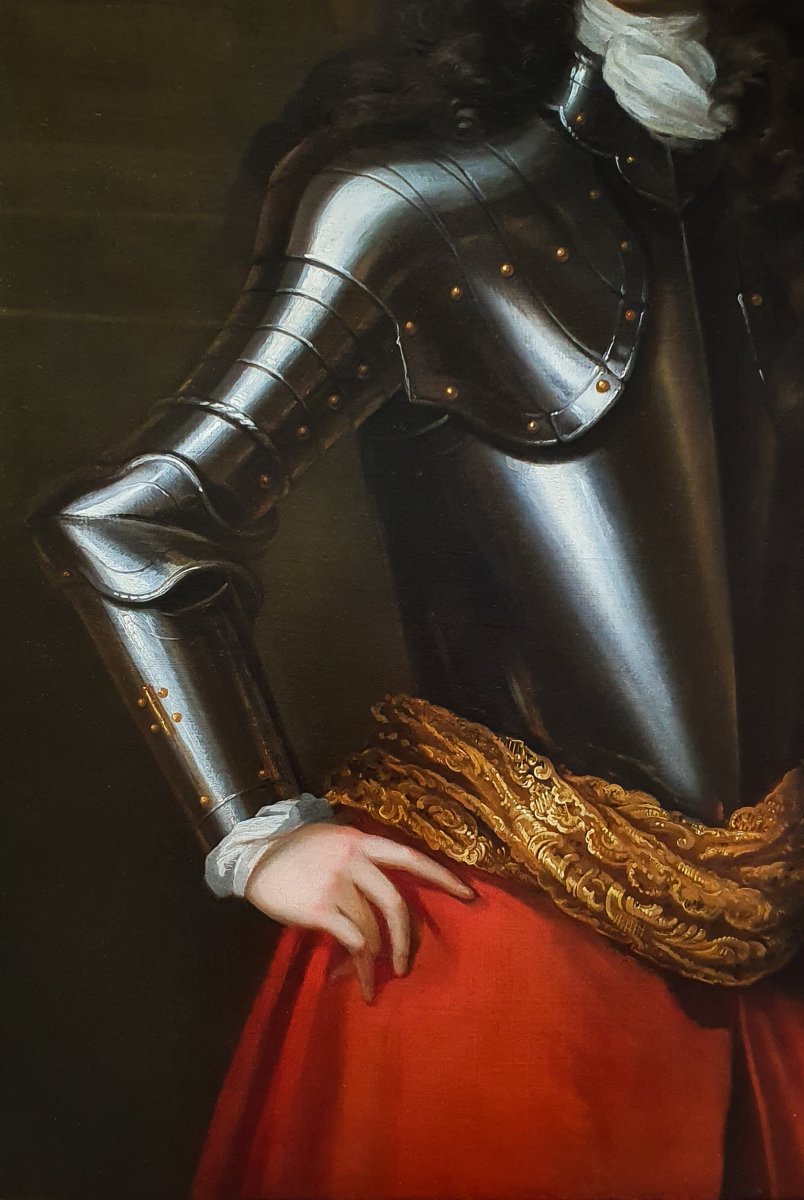 Portrait Of John Churchill, 1st Duke Of Marlborough C.1695; Charles d'Agar (1669–1723)-photo-6