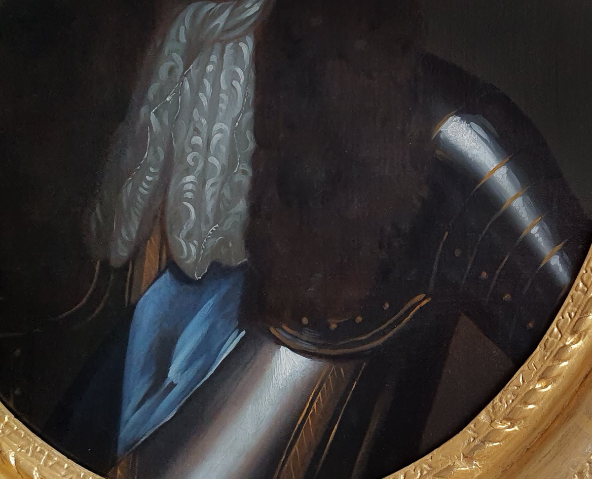 18th Century Portrait Of James Scott, Duke Of Monmouth & Buccleuch (1649-1685)-photo-3