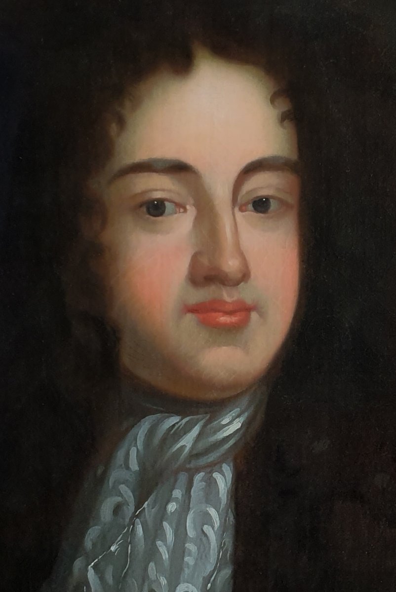 18th Century Portrait Of James Scott, Duke Of Monmouth & Buccleuch (1649-1685)-photo-4