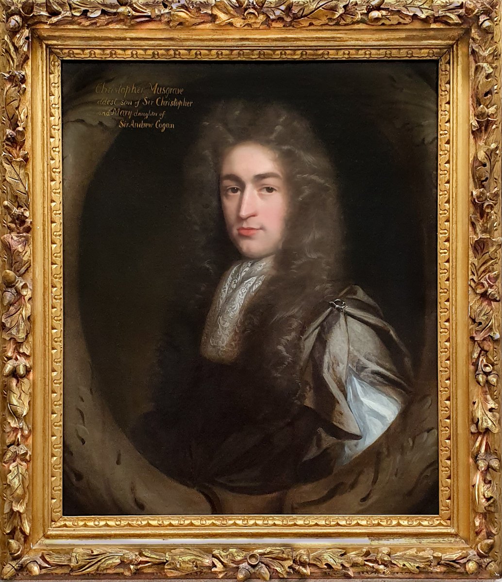 Portrait Of Christopher Musgrave (1664-1718) Circa 1690; John Riley (1646-1691)