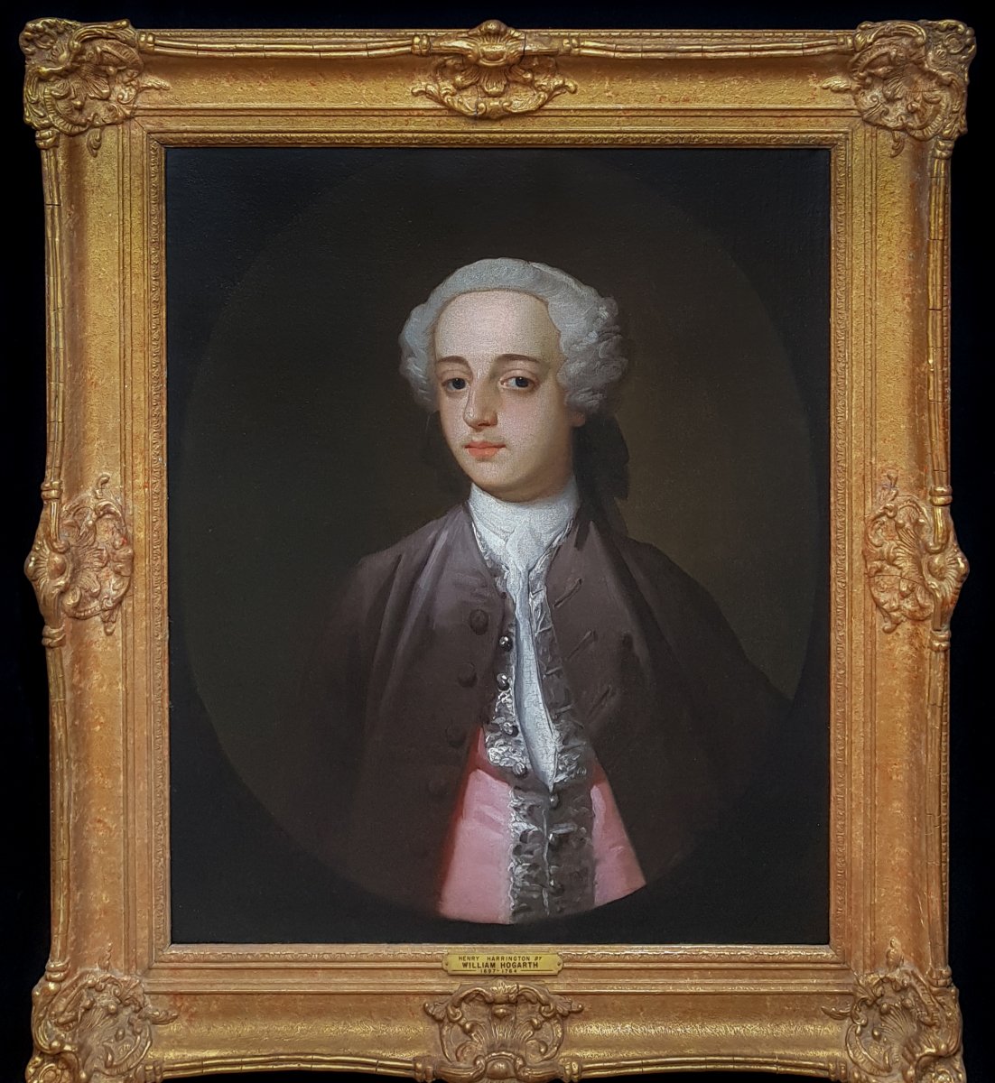 Portrait Of Henry Harrington C.1755; Circle Of William Hogarth (1697-1764)
