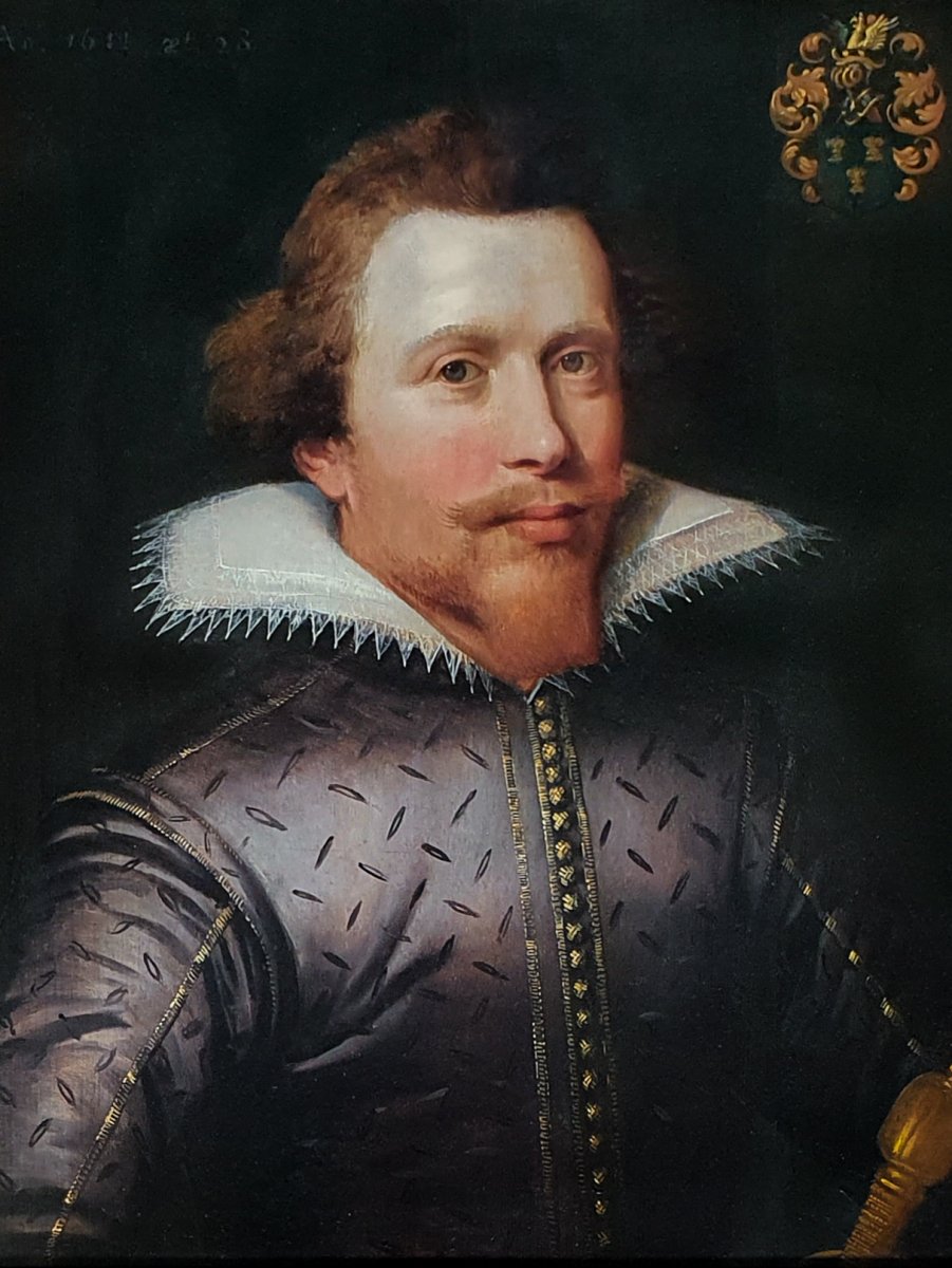 Portrait Of Jan Van Reynegom (1584-1640) Date 1612, Circle Jan Anthonisz. Van Ravesteyn-photo-2