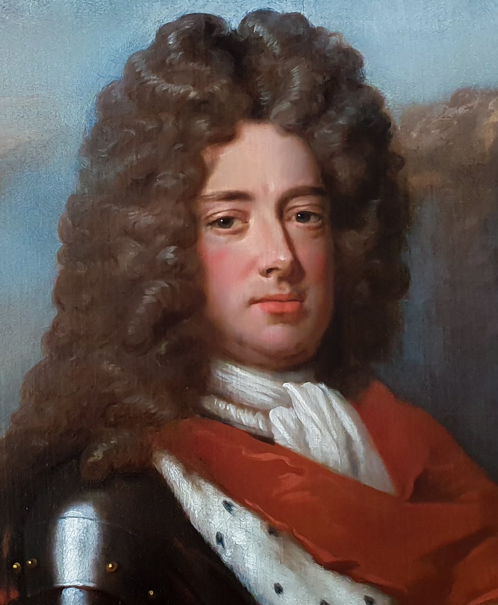 Portrait Of John Churchill, 1st Duke Of Marlborough (1650-1722) C1702 Studio Of Godfrey Kneller-photo-5