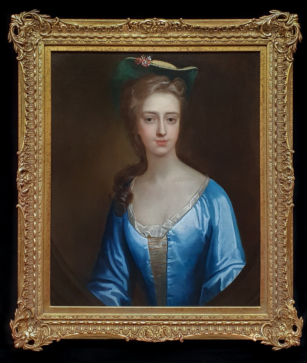 Portrait d'Une Dame élégante Vers 1720