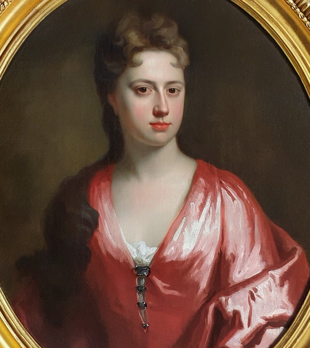 Vers 1702 Portrait d'Elizabeth Finch, Plus Tard Première Comtesse d'Aylesford (vers 1658-1743)-photo-3