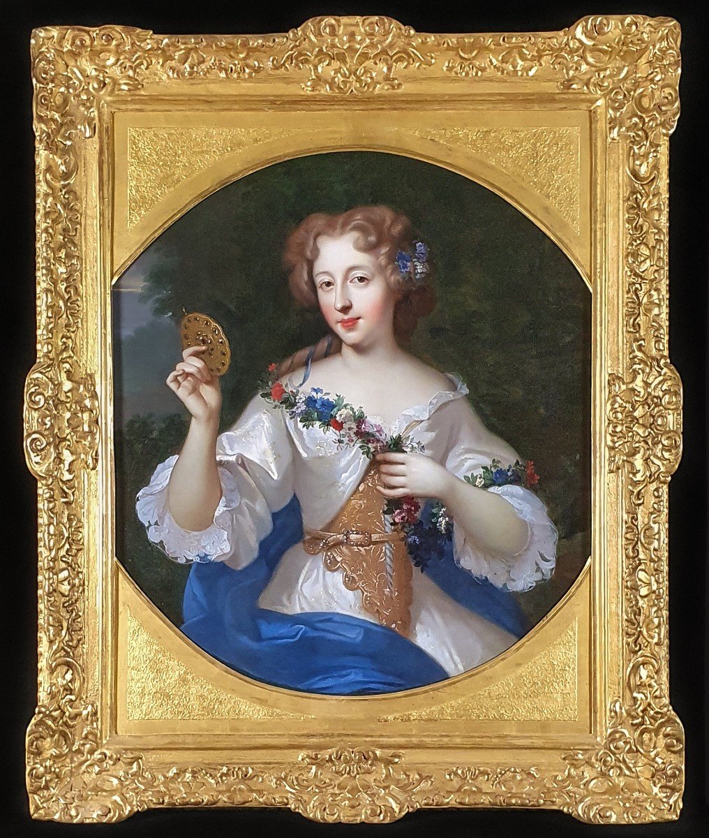 Portrait Of The Comtesse De Montdidier C.1672; Attributed To Henri Gascars (1635-1701)