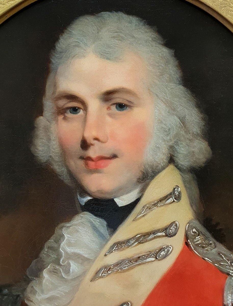 Portrait d'Un Jeune Officier En Uniforme Vers 1805-photo-3
