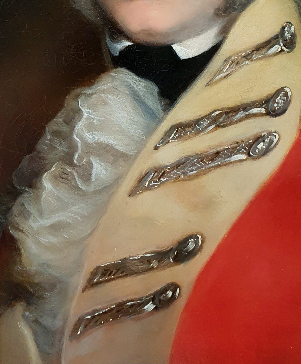 Portrait d'Un Jeune Officier En Uniforme Vers 1805-photo-4