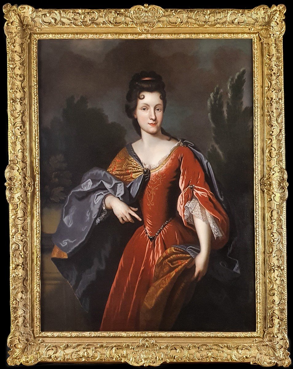 Portrait De Renée Bouthillier De Chavigny, Début XVIIIe Siècle