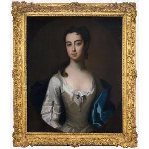 Portrait de Jane Harris (1705–1759), future Mme Bigg, attribué à Enoch Seeman, vers 1731