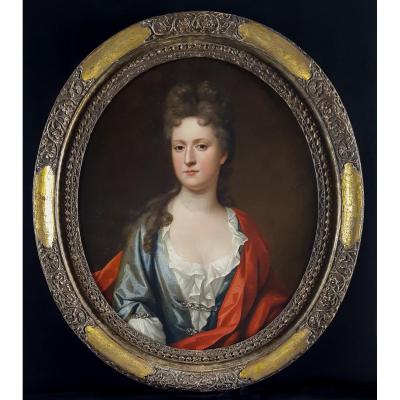 Portrait Of A Lady C.1695; Attributed To Thomas Murray (1663-1734)