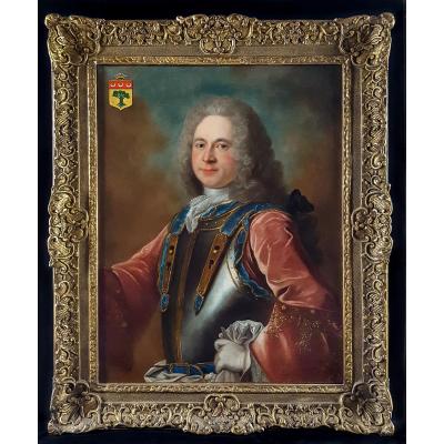 Portrait Of A Count, France C.1720, Studio Of Nicholas De Largillierre (1656-1746)