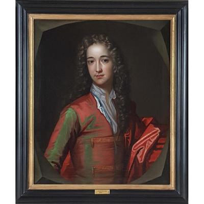 Portrait Of John Baines C.1680; Circle Of Simon Dubois (1632-1706)