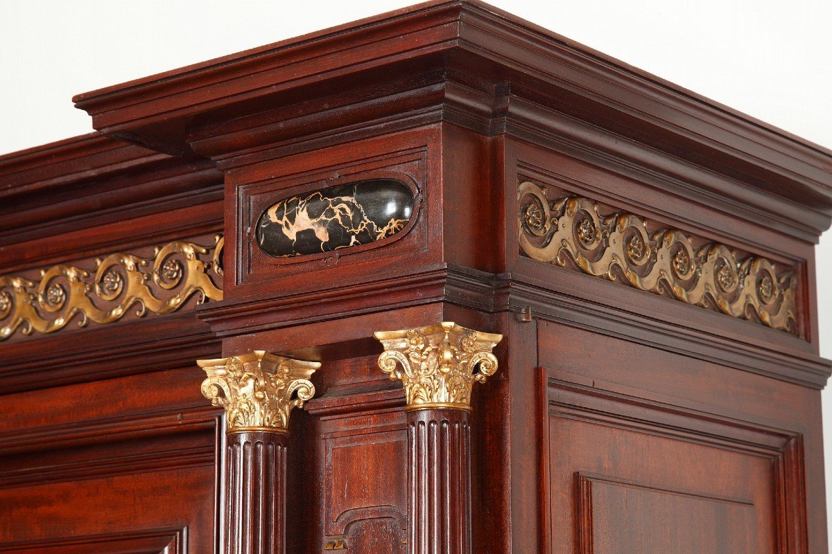 Neo-renaissance Cabinet By P. Sormani And E. Lièvre, France, Circa 1870-photo-3