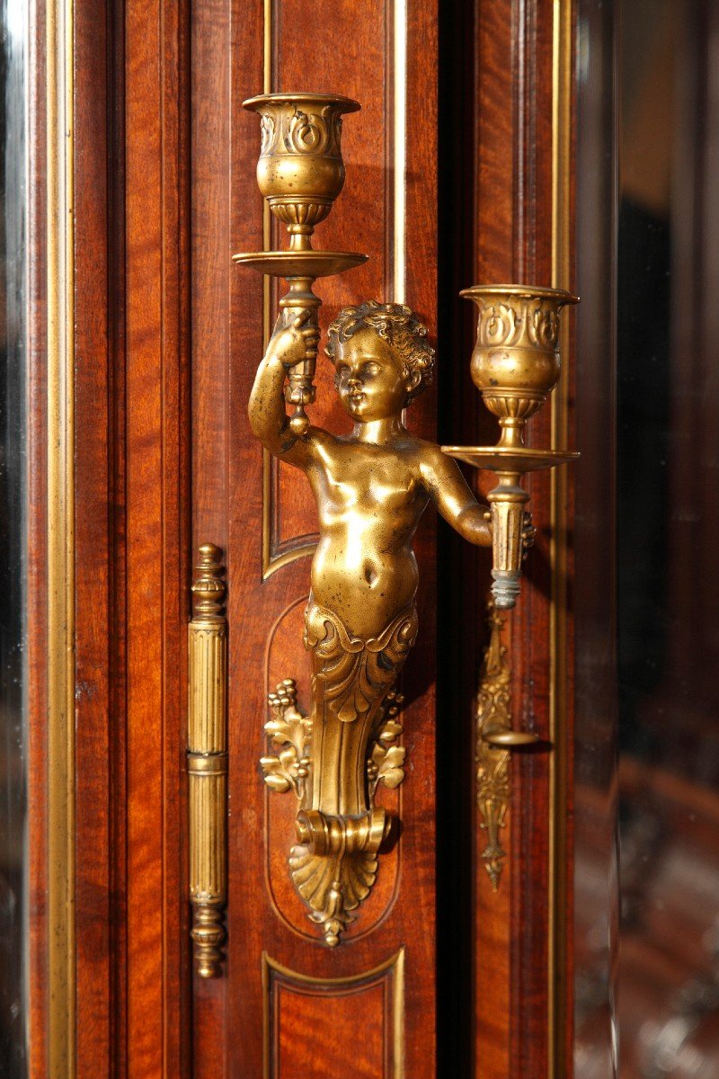 Chambre à Coucher 8 Pièces, H. Fourdinois, France, Circa 1889-photo-1