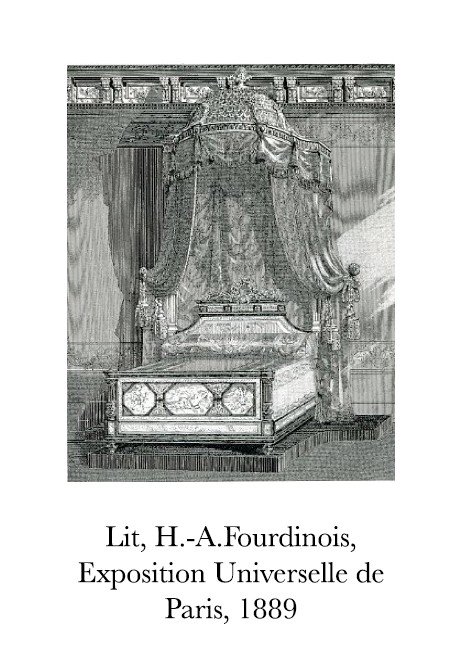 Exceptionnelle Chambre à Coucher 8 Pièces, H. Fourdinois, France, Circa 1889-photo-8