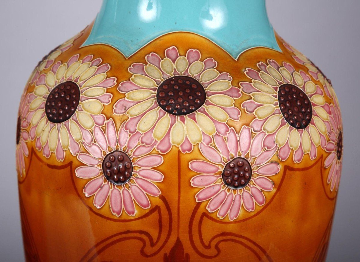 Paire De Vases, Liberty, Angleterre, Circa 1910-photo-3