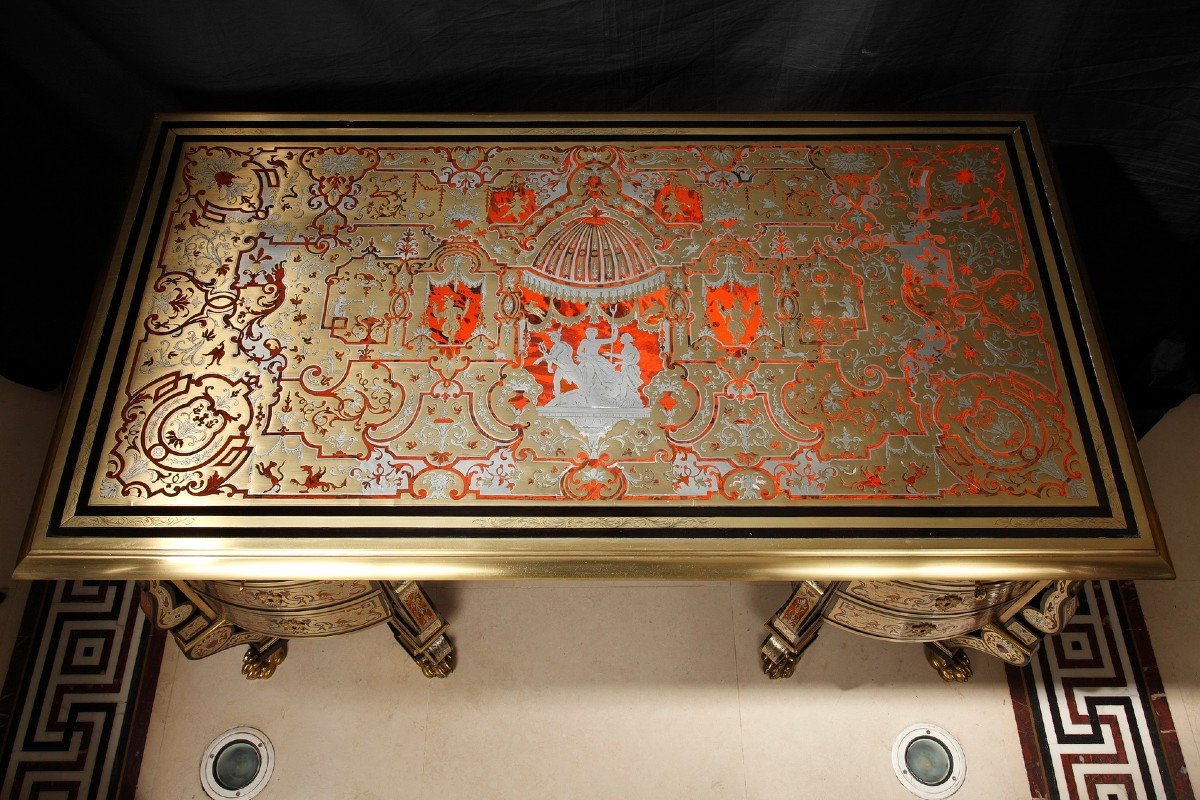 Mazarin Desk, France, Circa 1880-photo-2