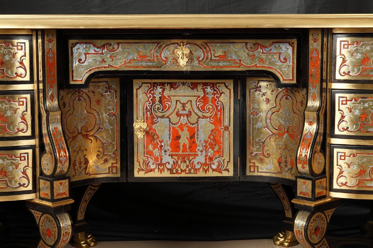 Mazarin Desk, France, Circa 1880-photo-2