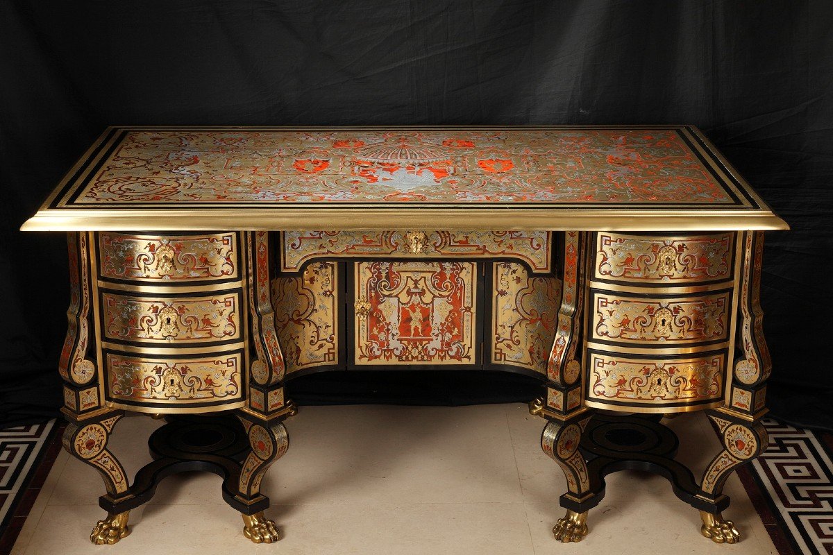 Mazarin Desk, France, Circa 1880