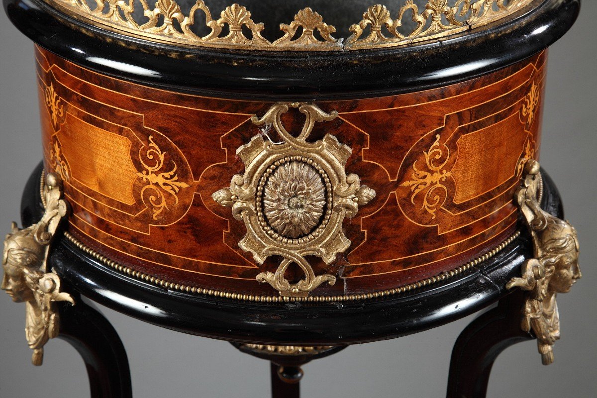 Neo-greek Planter, Cg Dielh, France, Circa 1870-photo-1