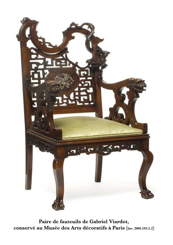 Paire de Fauteuils Japonisants attr. à G. Viardot, France, Circa 1880-photo-3