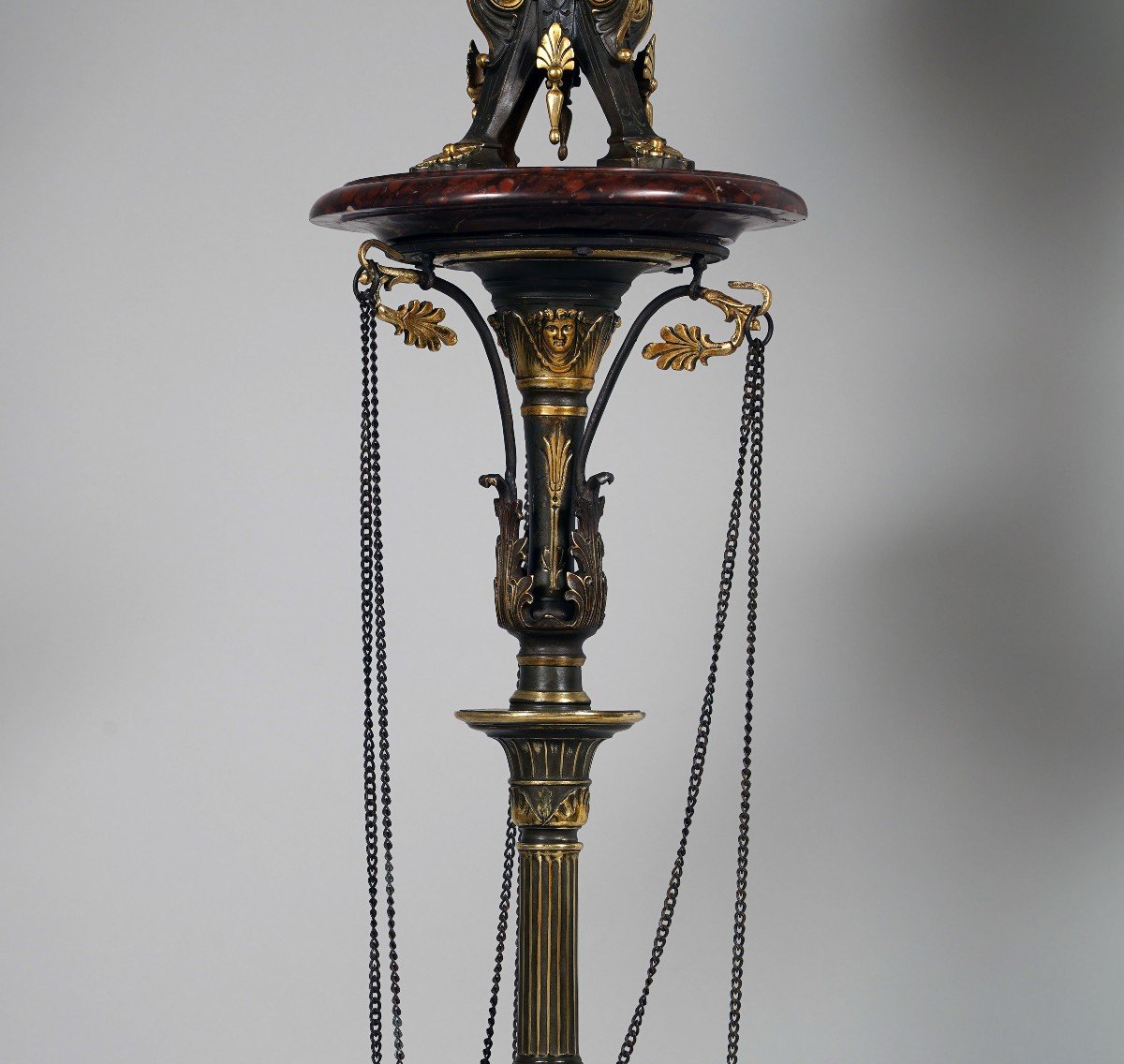 Pair Of Neo-greek Floor Lamps Attr. To Lacarrière, Delatour & Cie, France, Circa 1860-photo-2