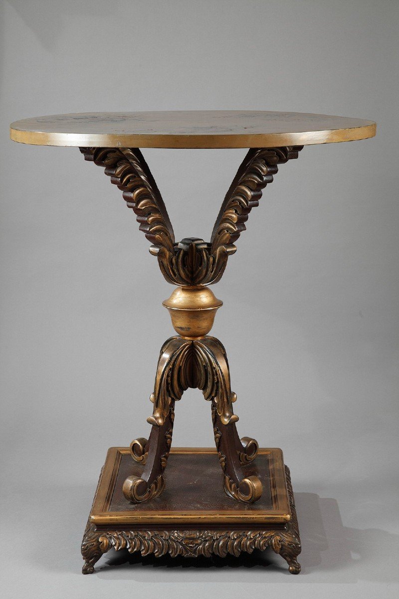 Japanese Style Gueridon, England, Circa 1860-photo-3