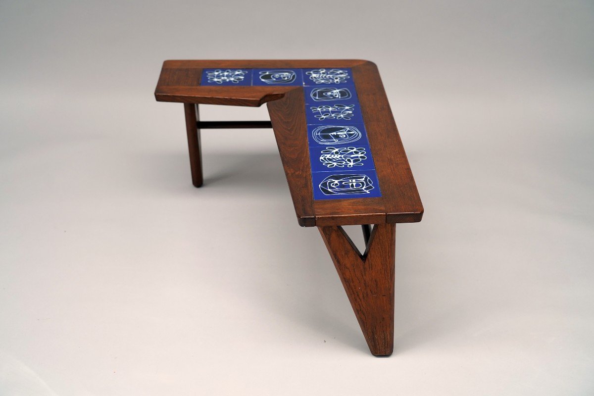 Coffee Table By R. Guillerme, J. Chambron And B. Danikowski, France, Circa 1955-photo-4