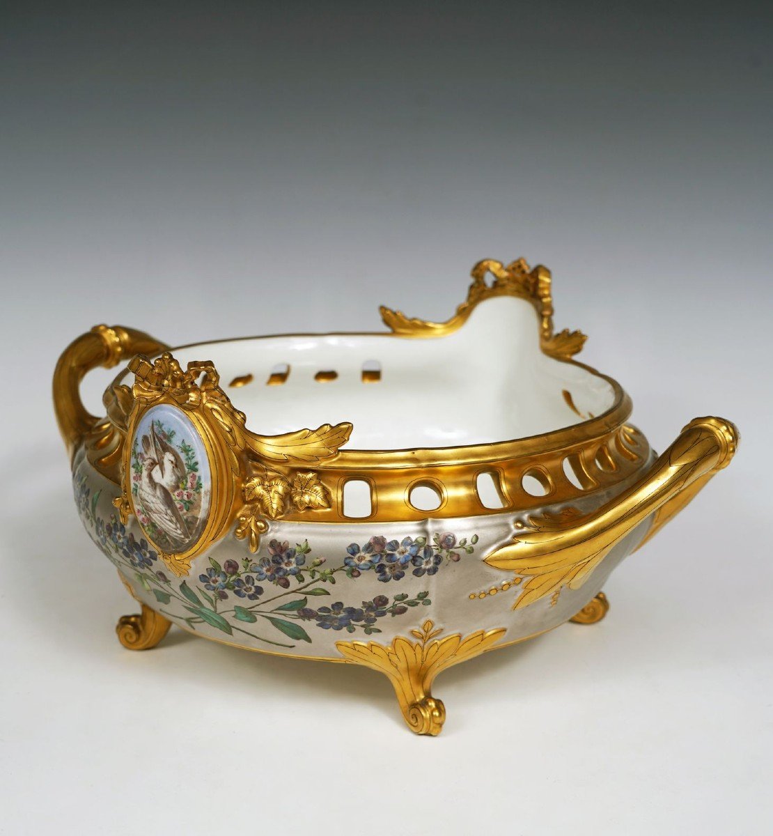 "dove" Planter By The Escalier De Cristal, France, Circa 1880-photo-2