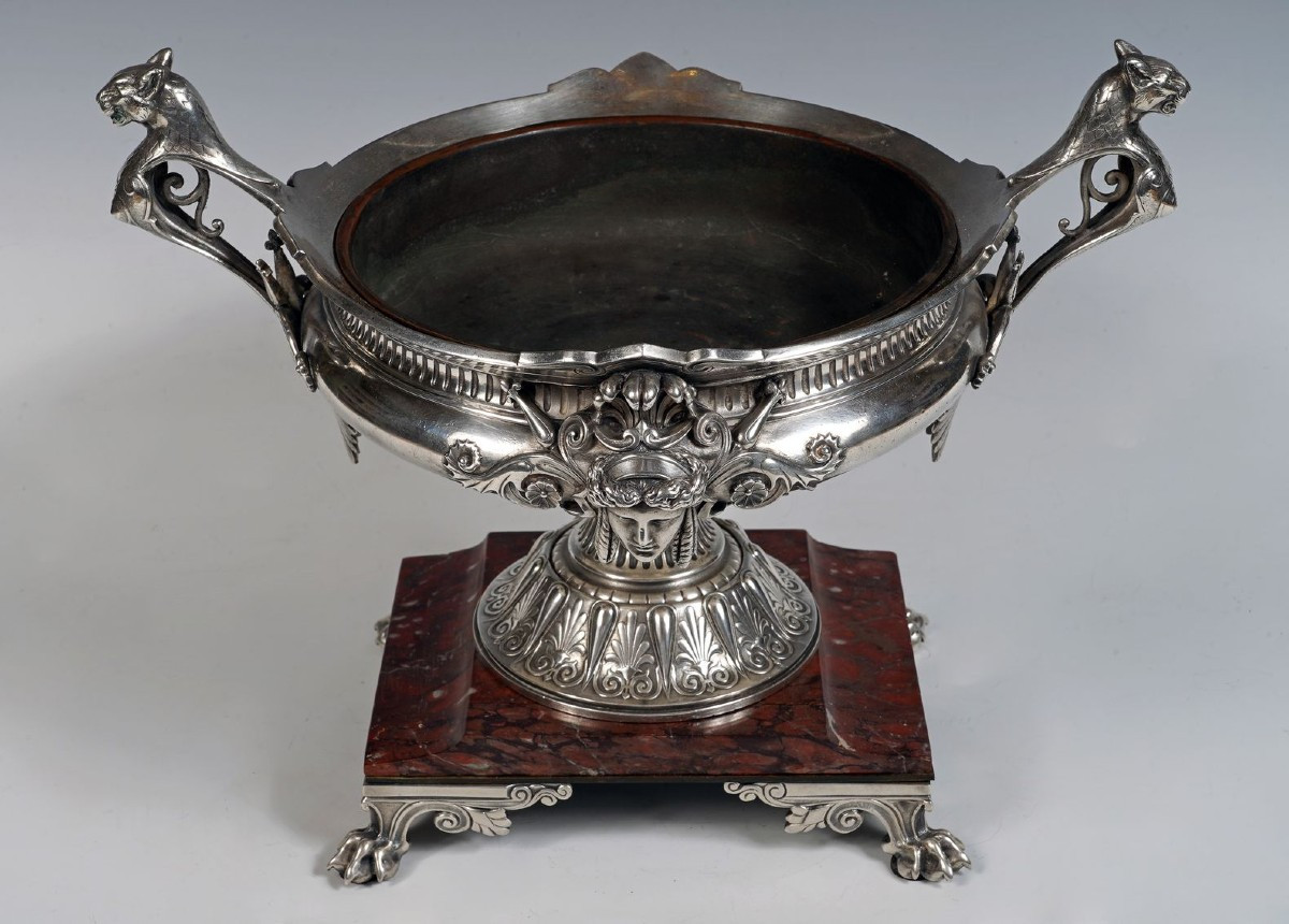 Neo-greek Bowl Attributed To G. Servant, France, Circa 1880-photo-3