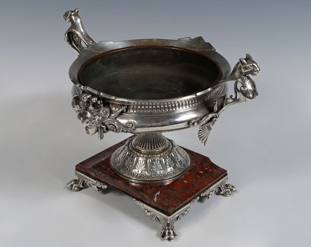Neo-greek Bowl Attributed To G. Servant, France, Circa 1880-photo-4