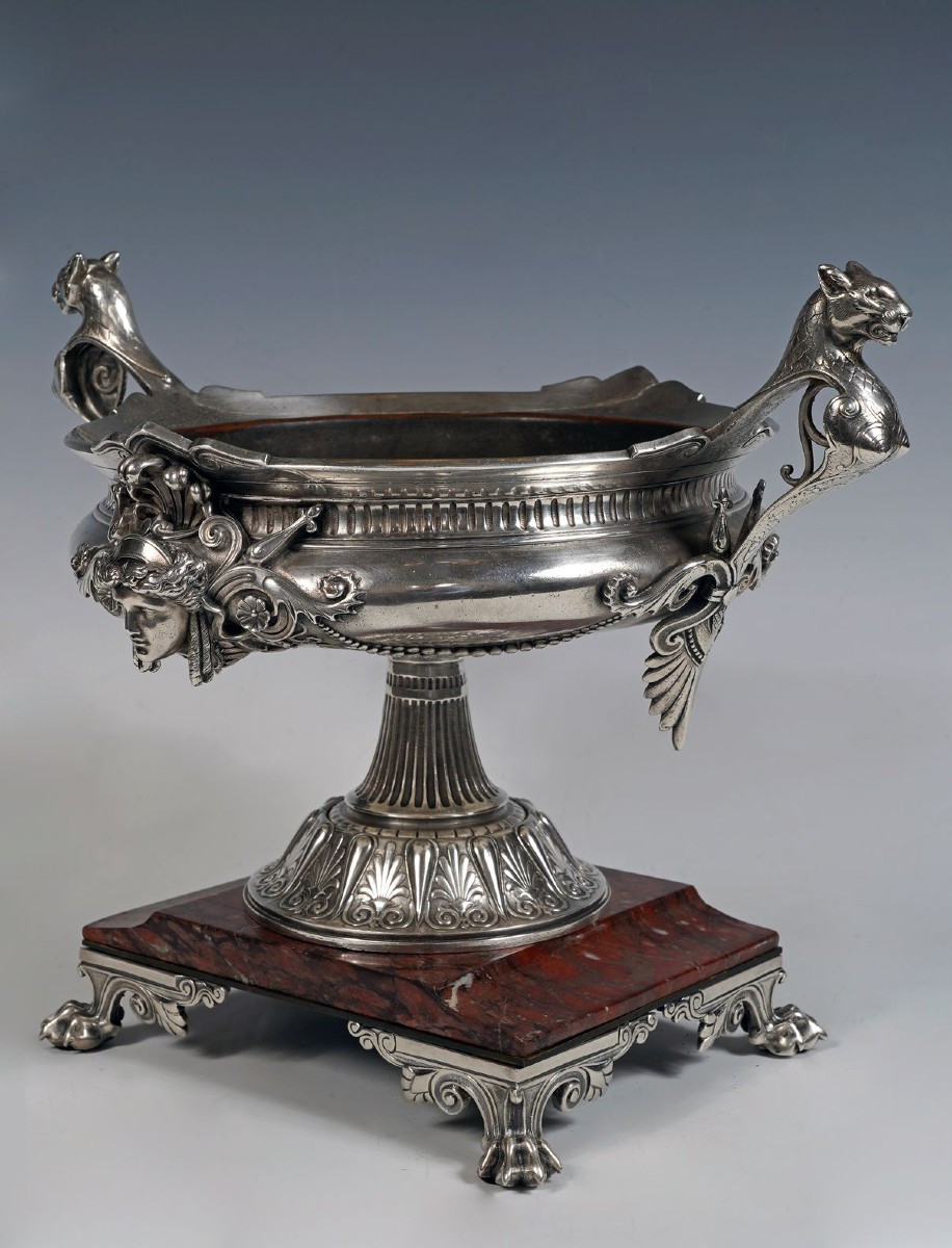 Neo-greek Bowl Attributed To G. Servant, France, Circa 1880-photo-1