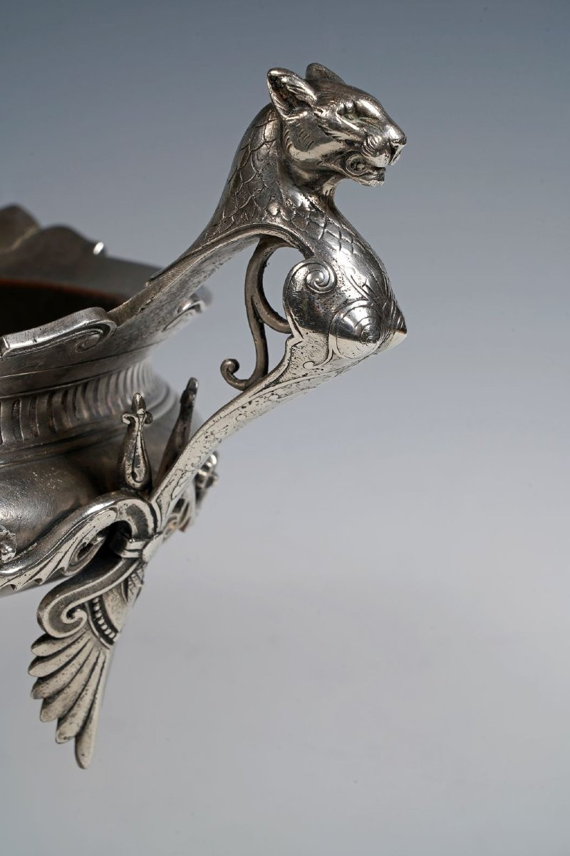 Neo-greek Bowl Attributed To G. Servant, France, Circa 1880-photo-4
