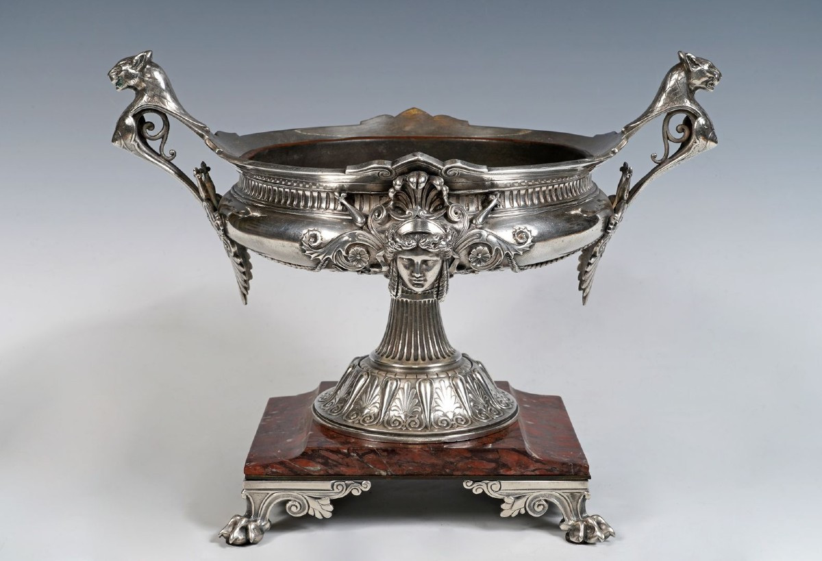 Neo-greek Bowl Attributed To G. Servant, France, Circa 1880