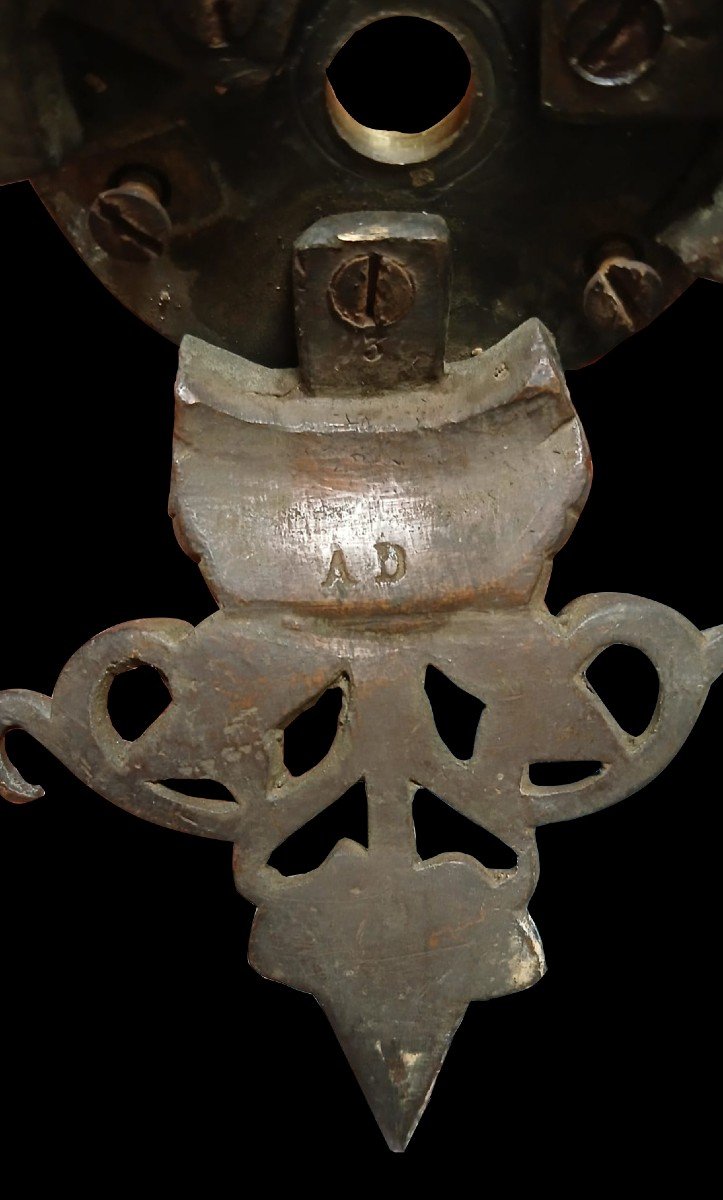 Neo-greek «cupid» Chandelier By A. Delafontaine & H. Cahieux, France  C 1850-photo-1