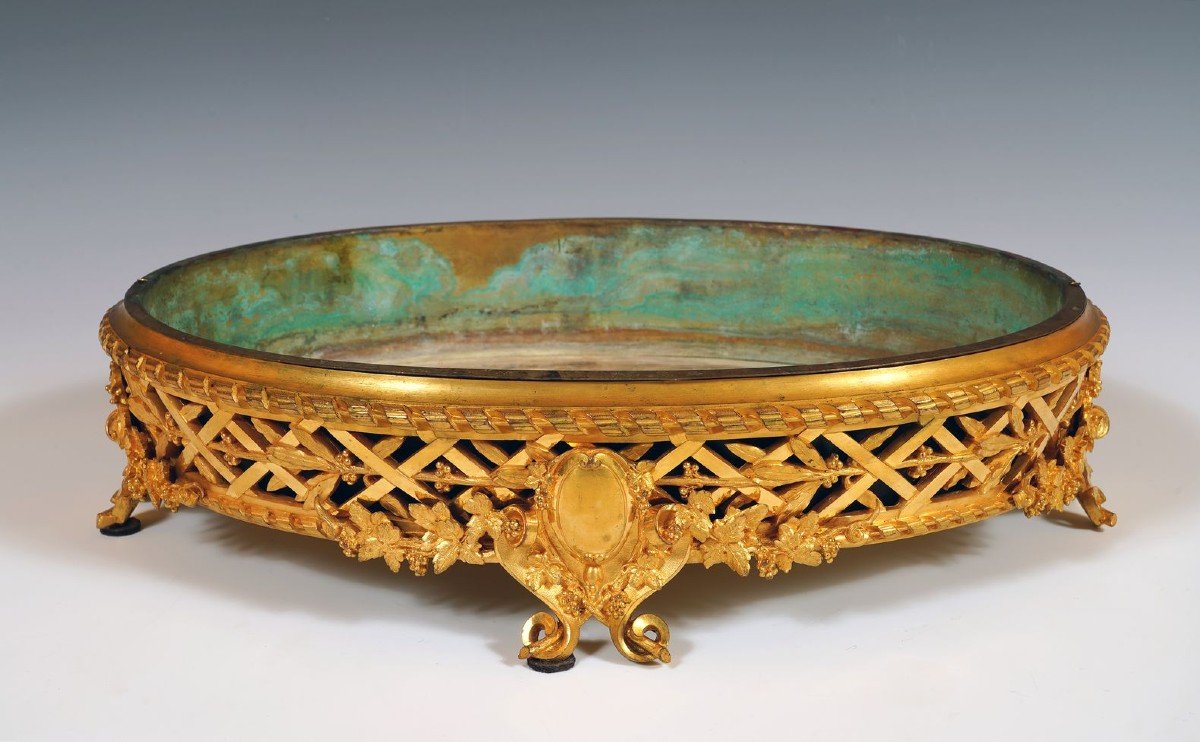 Napoleon III Planter By E.-j. Masselotte, France, Circa 1865-photo-3