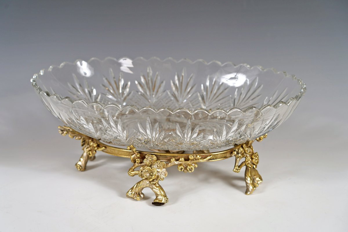Coupe en Cristal attr. à Baccarat, France, Circa 1880-photo-2