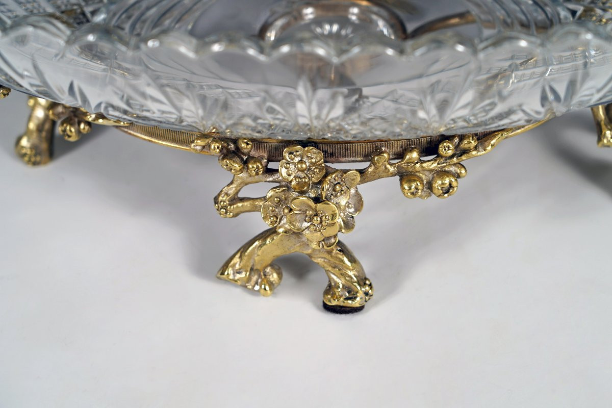 Coupe en Cristal attr. à Baccarat, France, Circa 1880-photo-1