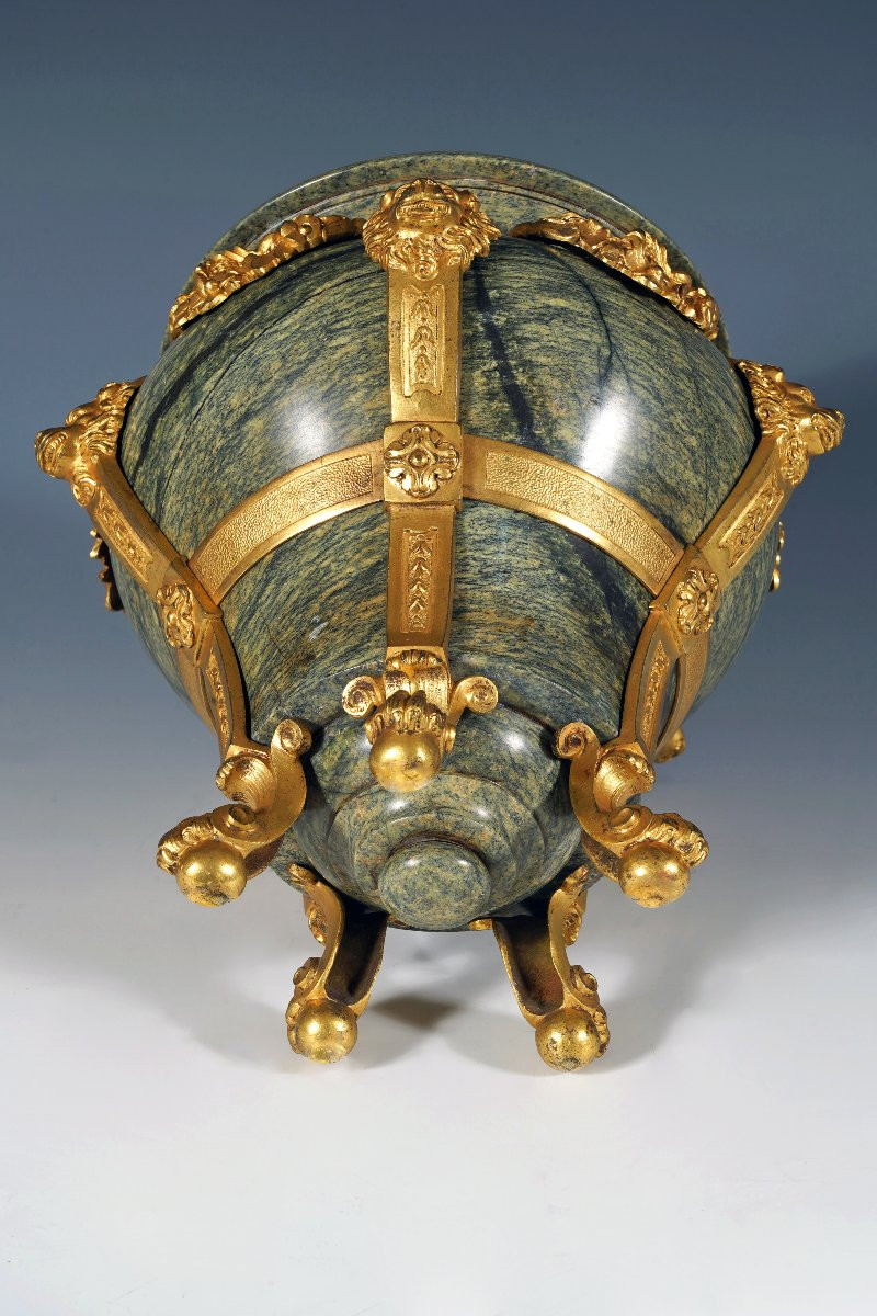 H. Dasson, Pair Of Covered Vases “with Lions”, France, Circa 1880-photo-5