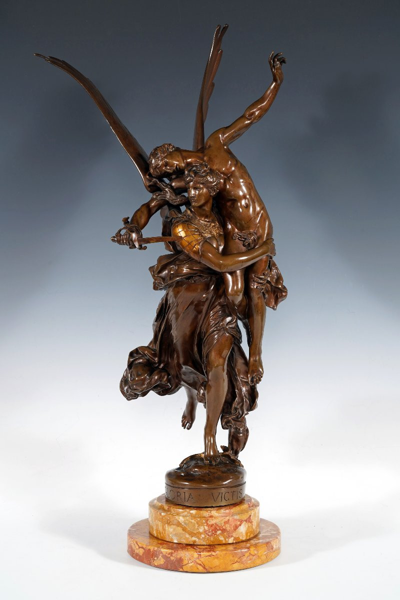 A. Mercié et F. Barbedienne, "Gloria Victis", France, Circa 1880-photo-2