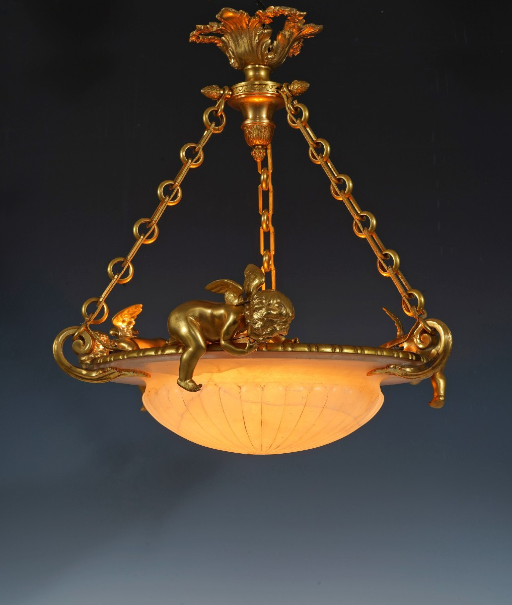 H. Beau, Suspension « aux amours », France, Circa 1890