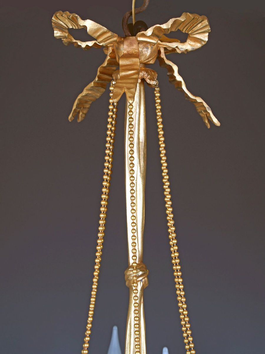 Gagneau, Lustre aux Médaillons, France, Circa 1890-photo-1
