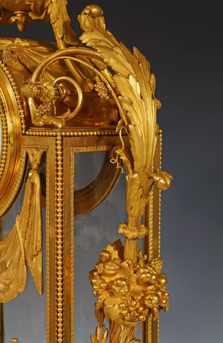 G. Denière, "pendule à Cage", France, Circa 1860-photo-7