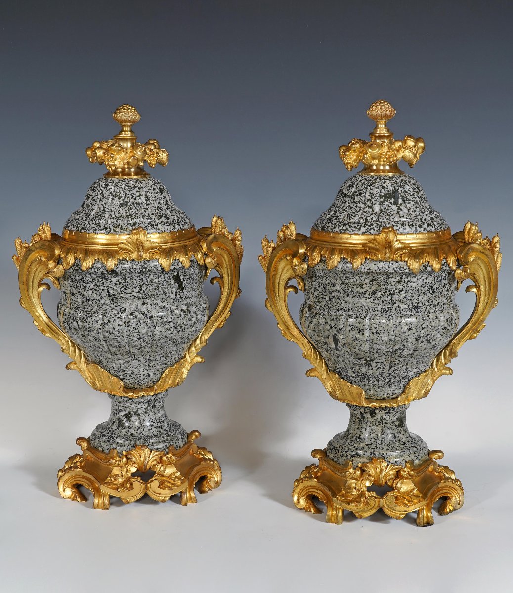 Maison Millet, Pair Of Cassolettes, France, Circa 1870-photo-4