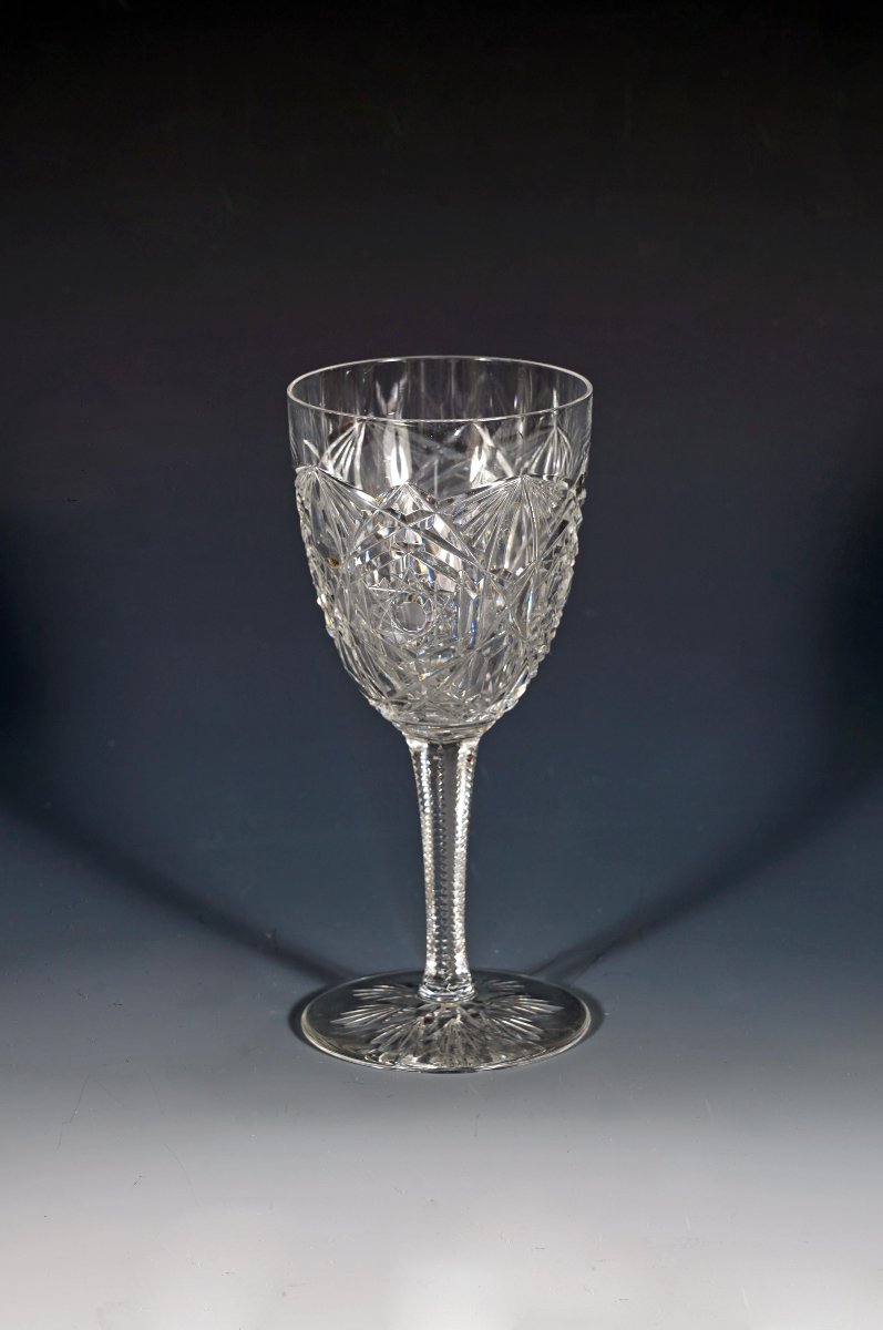 Baccarat, "lagny" Glass Service, France, Circa 1930-photo-5