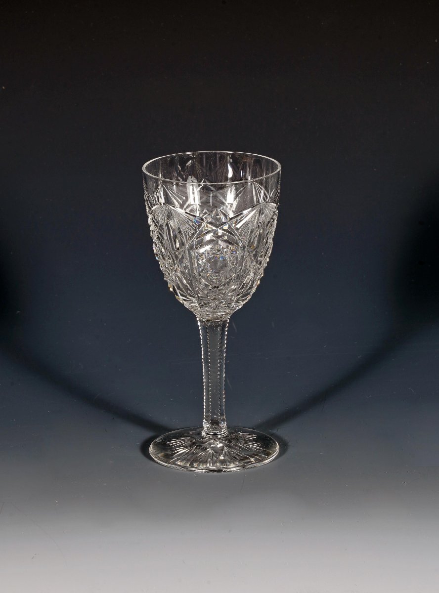 Baccarat, "lagny" Glass Service, France, Circa 1930-photo-7